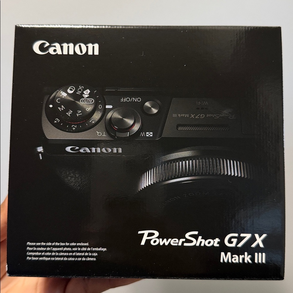 Canon PowerShot G7 X Mark III in Silver